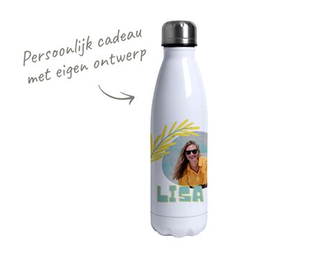 Drinkfles met eigen foto bedrukken 